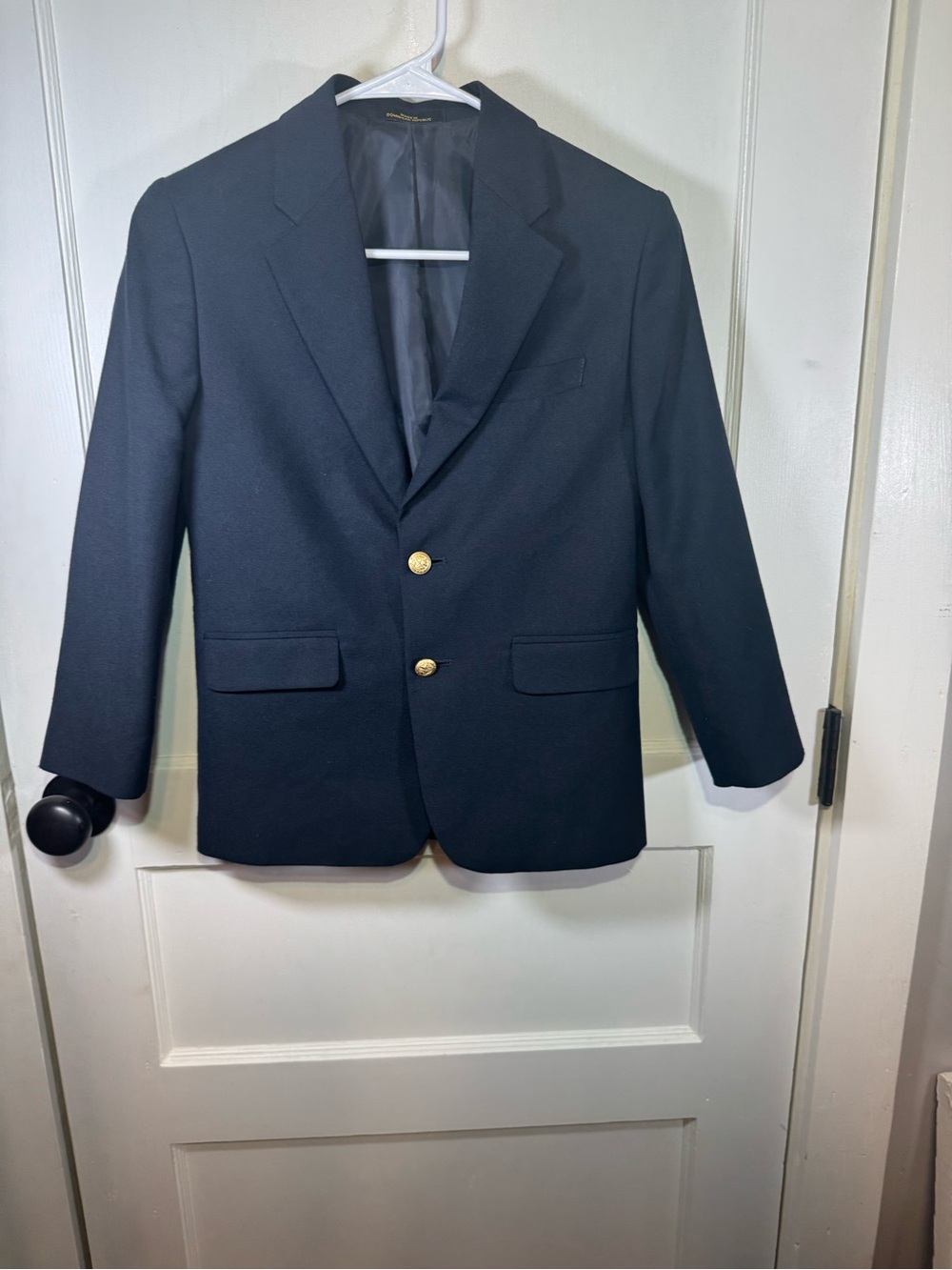 Boys' Navy Blazer with Gold Buttons